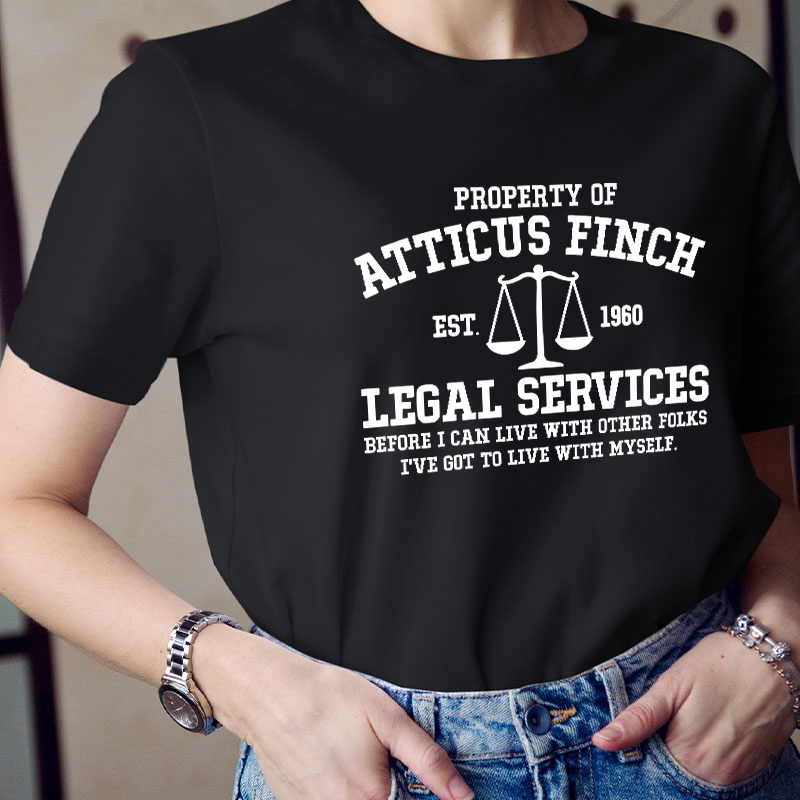 Property Of Atticus Finch Teacher T-Shirt