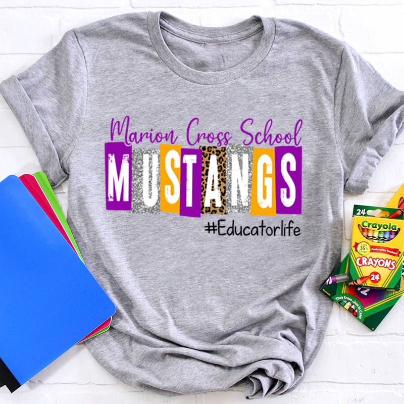 Personalized School Spirit Cheer For You Teacher T-Shirt