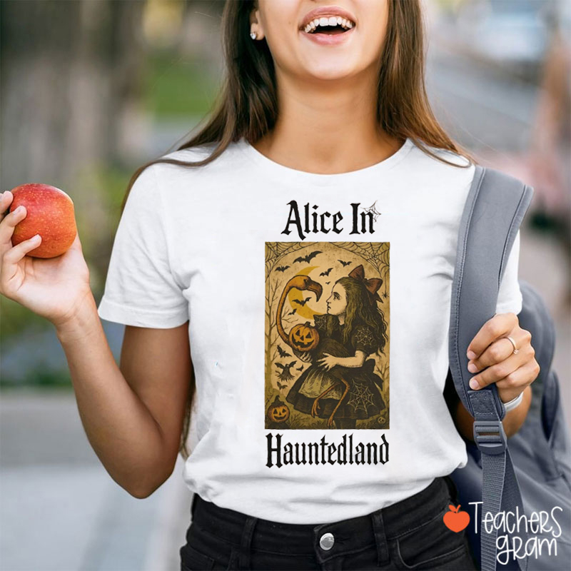 Spooky Halloween Literature Teacher T-Shirt