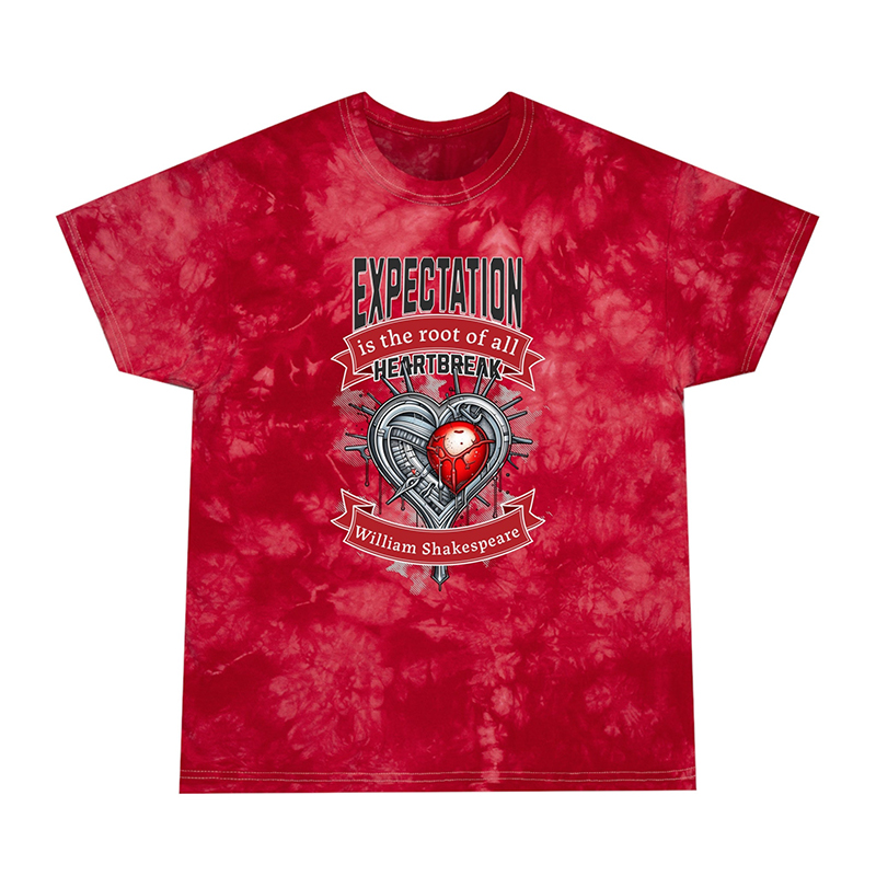 Expectation Is The Root Of All Heartbreak Teacher Printed T-Shirt