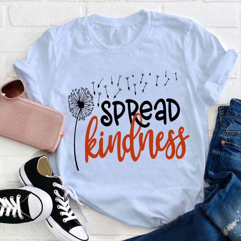 Spread Kindess Like Sunflower Teacher T-Shirt