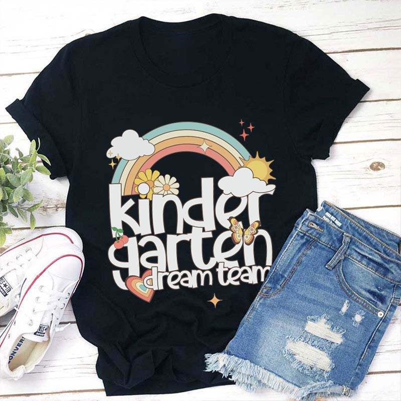 Personalized Grade Dream Team Teacher T-Shirt