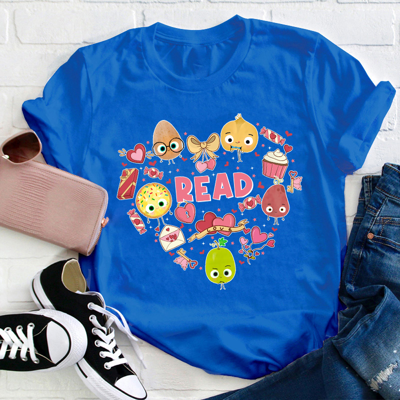 Love Reading Teacher T-Shirt
