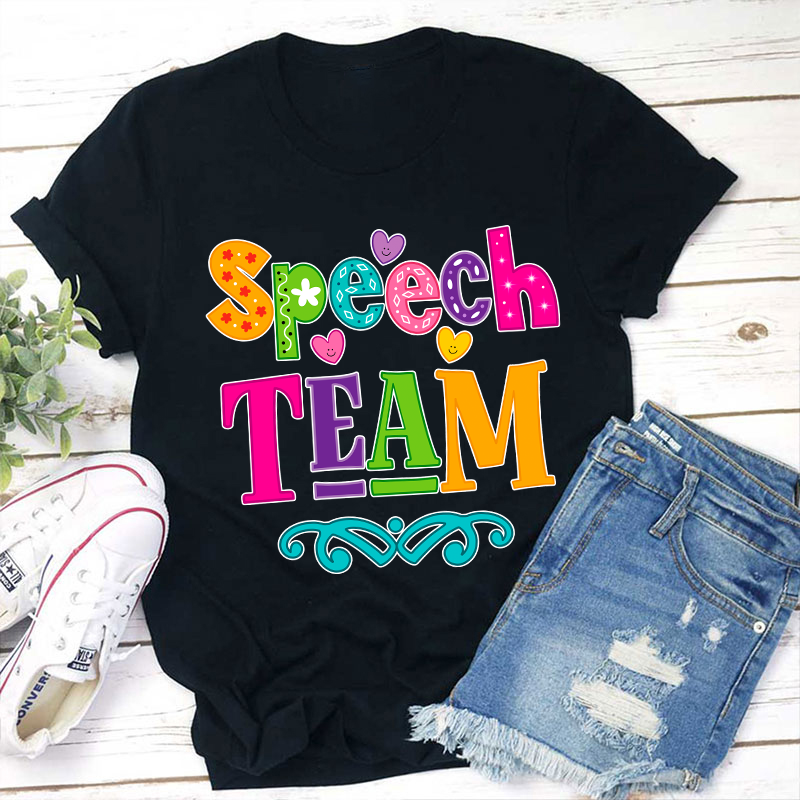 Speech Team Teacher T-Shirt