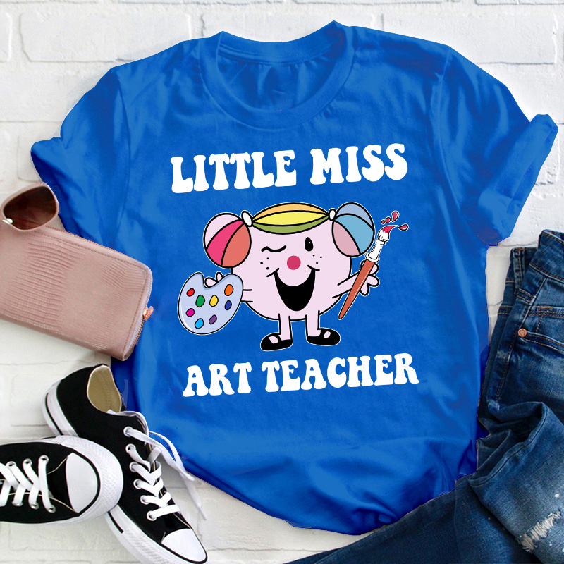 Little Miss Art Teacher T-Shirt