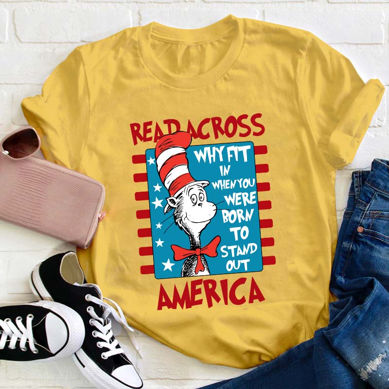 Read Across America Teacher T-Shirt