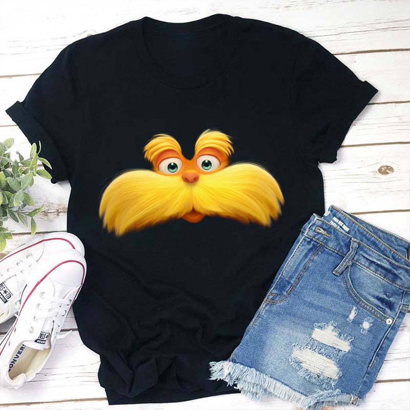 Cute Cartoon Character Expression Teacher T-Shirt
