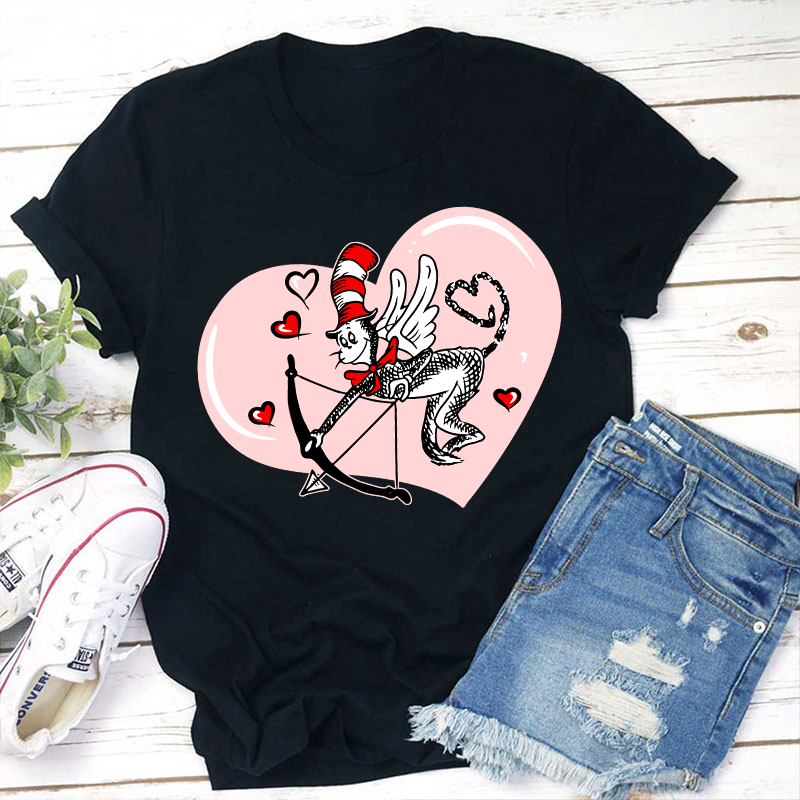 Arrow Of Love Teacher T-Shirt