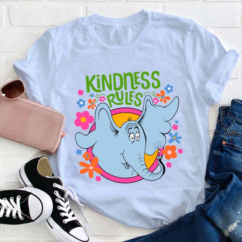 Kindness Rules Teacher T-Shirt