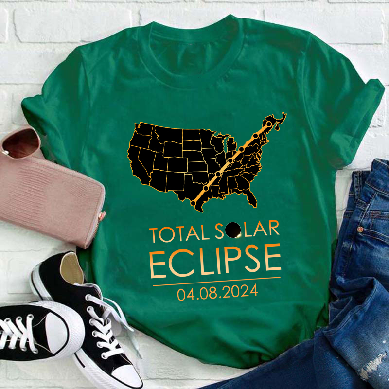 Total Solar Eclipse Teacher T-Shirt