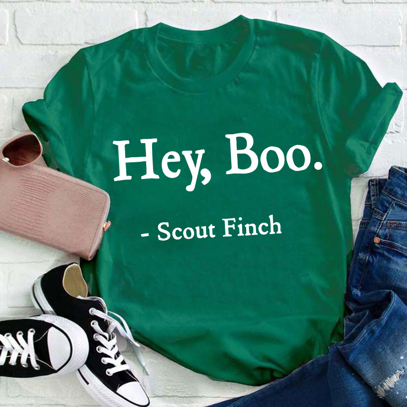 Hey Boo Teacher T-Shirt