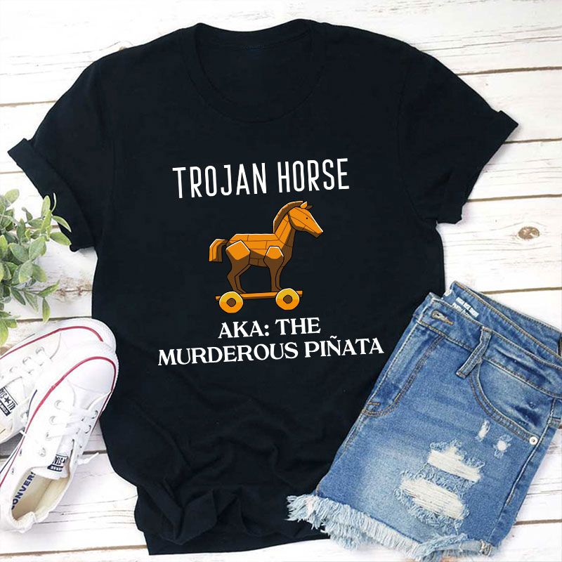 Trojan Horse History Teacher T-Shirt