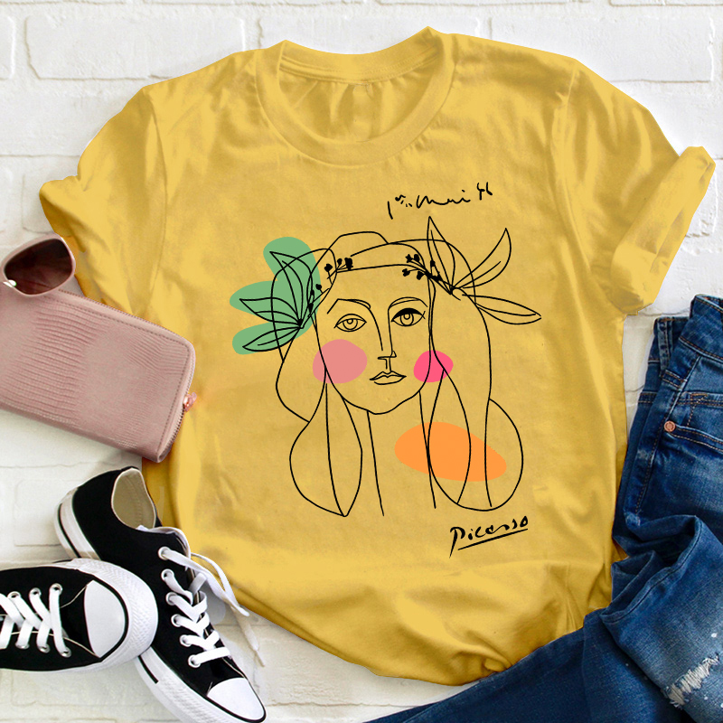 War And Peace Art Teacher T-Shirt