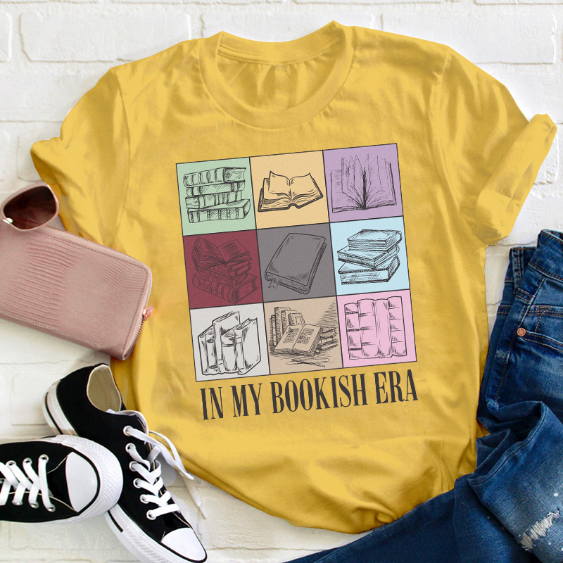In My Bookish Era Teacher T-Shirt