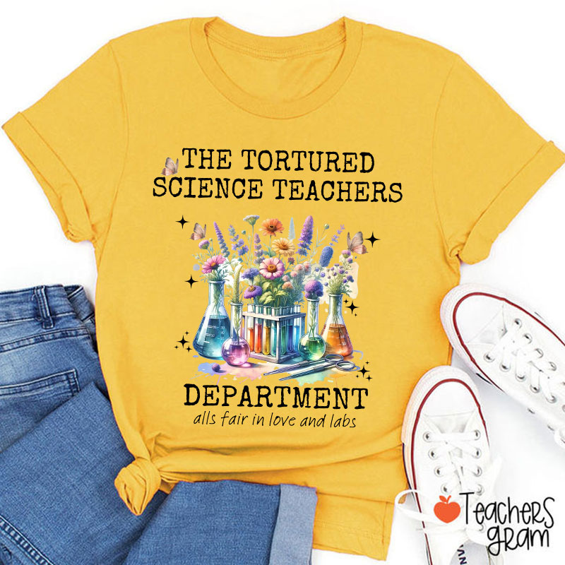 The Tortured Science Department Teacher T-Shirt