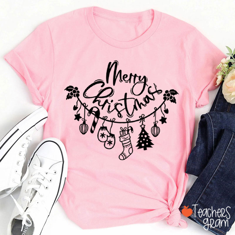 Merry Christmas Teacher T-Shirt
