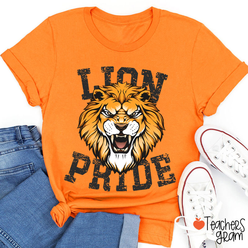 Personalized Mascot Pride Teacher T-Shirt