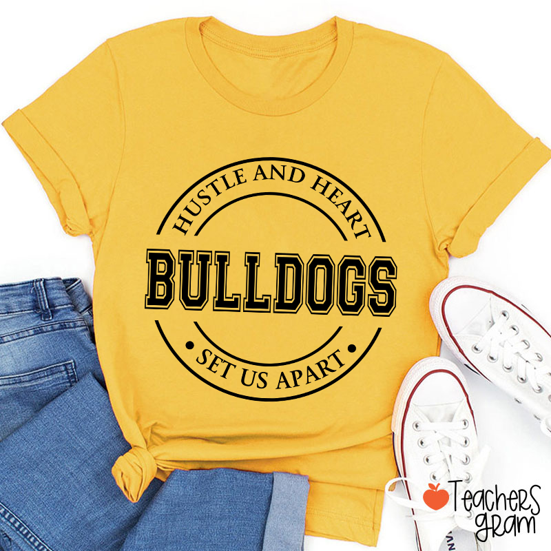 Personalized Mascot And Slogan Game Day Teacher T-Shirt