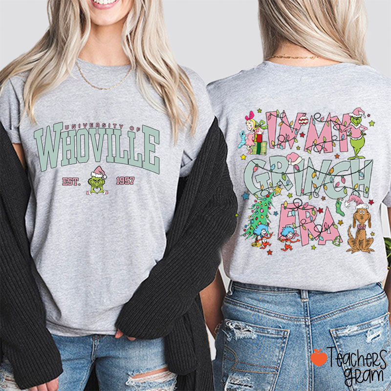 In My Mean Guy Era Teacher Two Sided T-Shirt