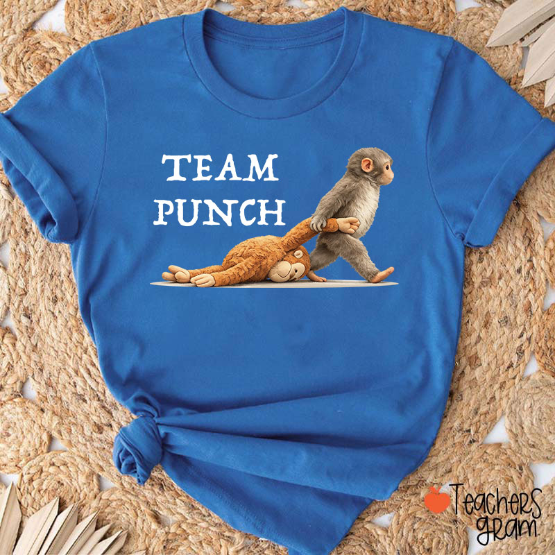 Team Punch Comfort Colors Teacher T-Shirt