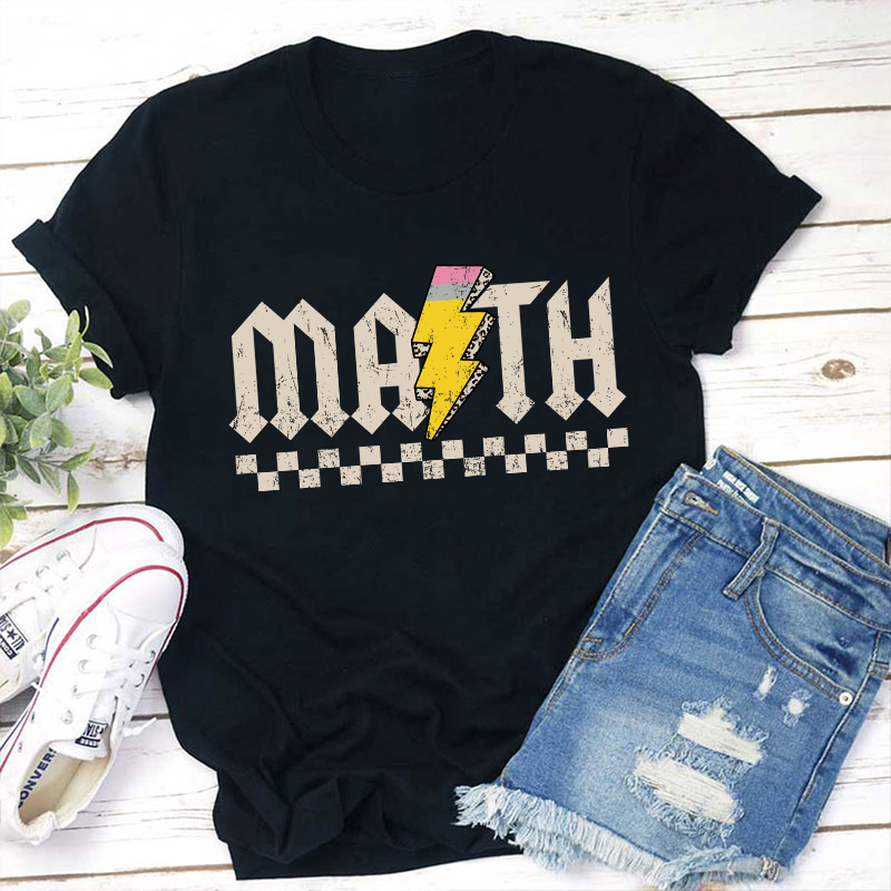 Math Rock Teacher T-Shirt