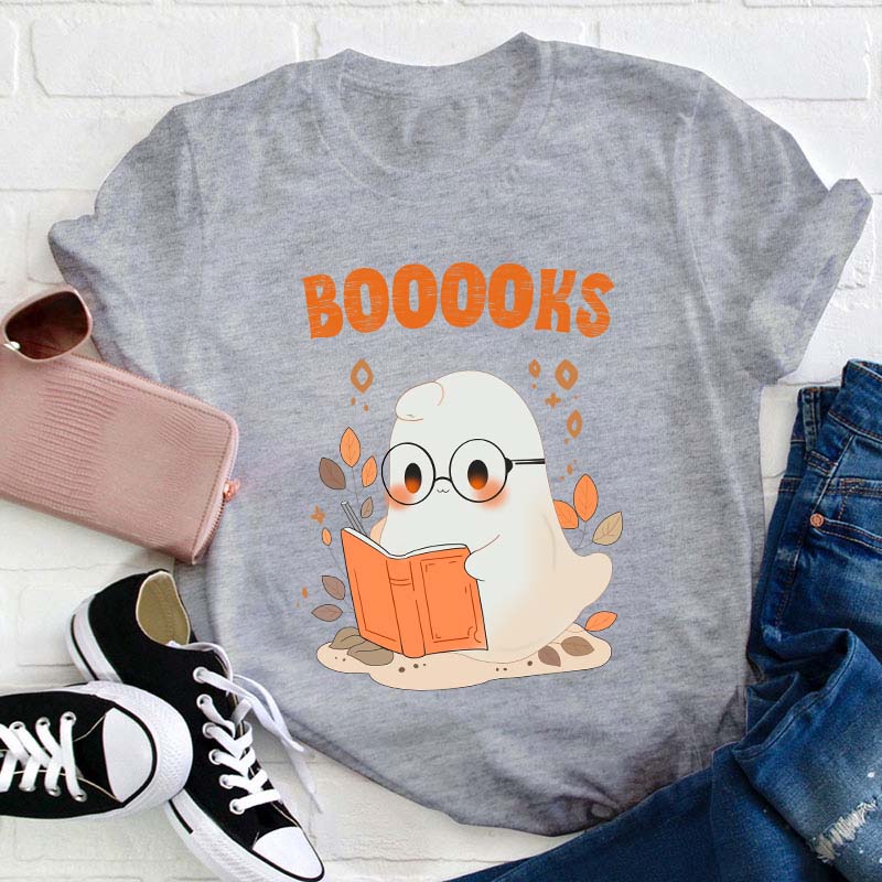 Booooks Teacher T-Shirt