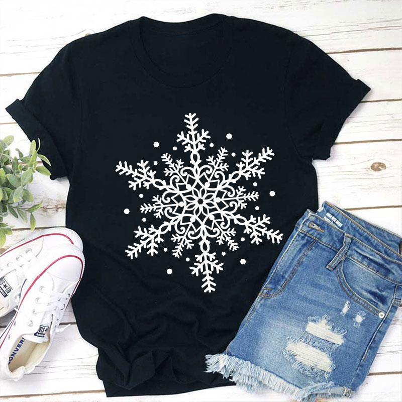 Snowflake Teacher T-Shirt