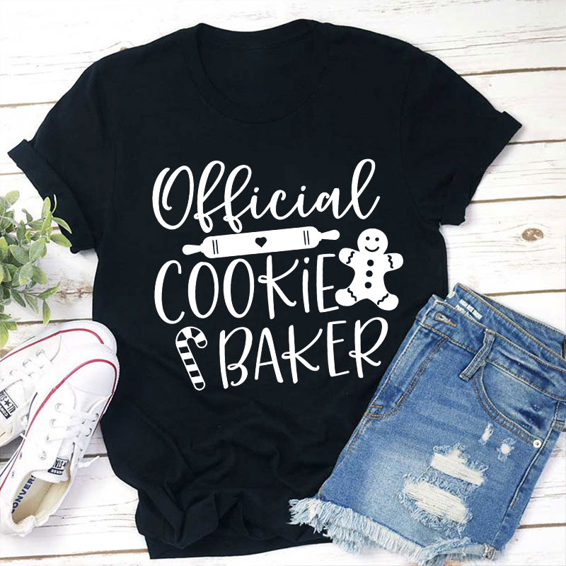 Official Cookie Baker Teacher T-Shirt