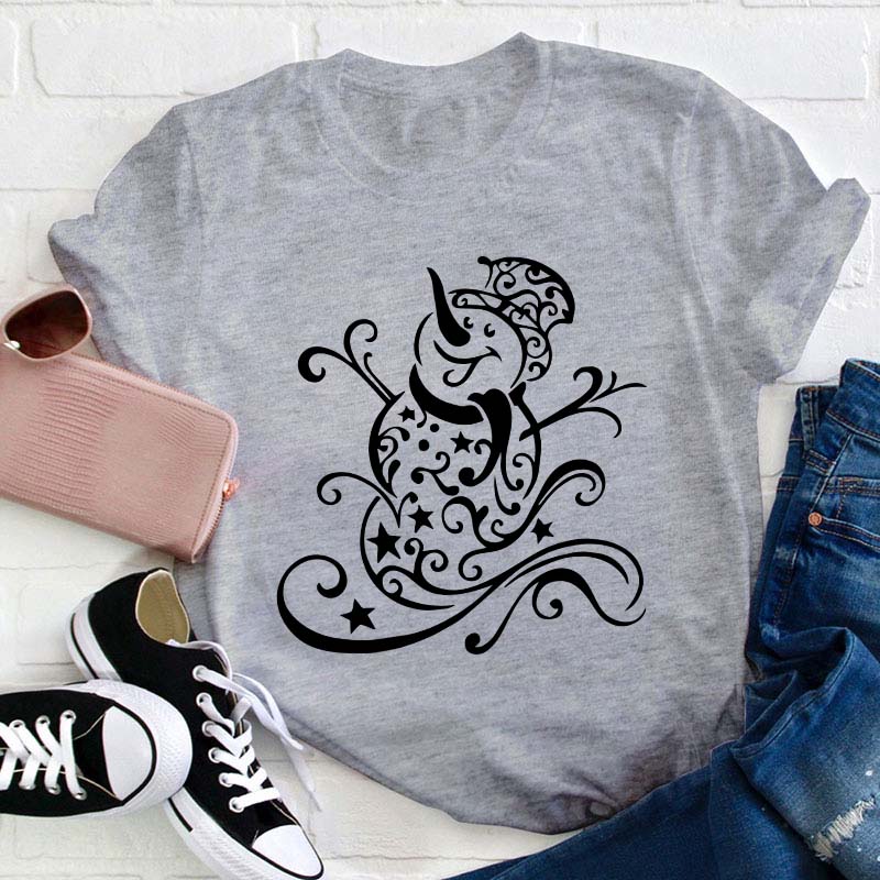 Welcome The Magic Of Winter Teacher T-Shirt