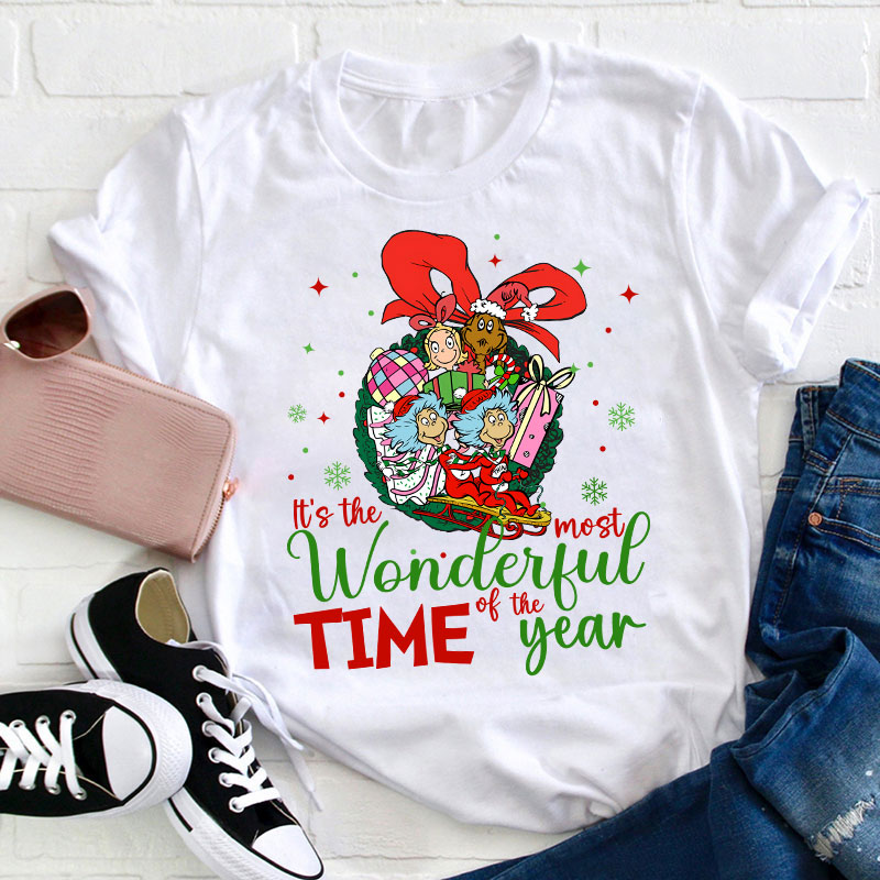 It's The Most Wonderful Time Of The Year Teacher T-Shirt