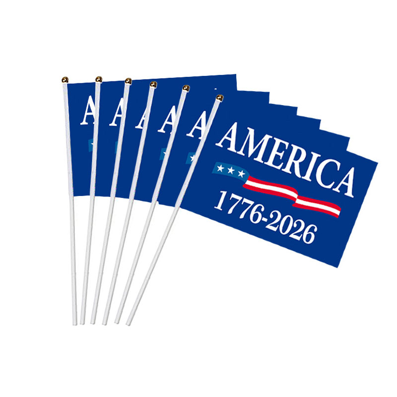 America 1776-2026 Teacher Handheld Flags
