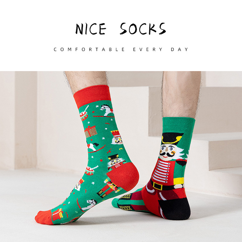 Nutcracker Christmas Teacher Socks