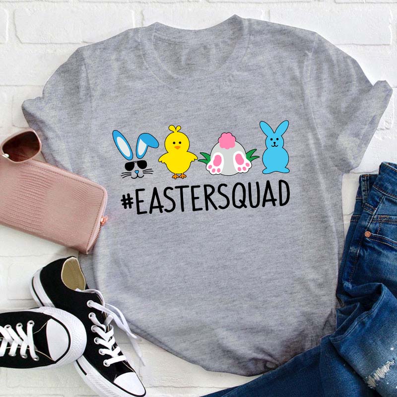 Eastersquad Teacher T-Shirt
