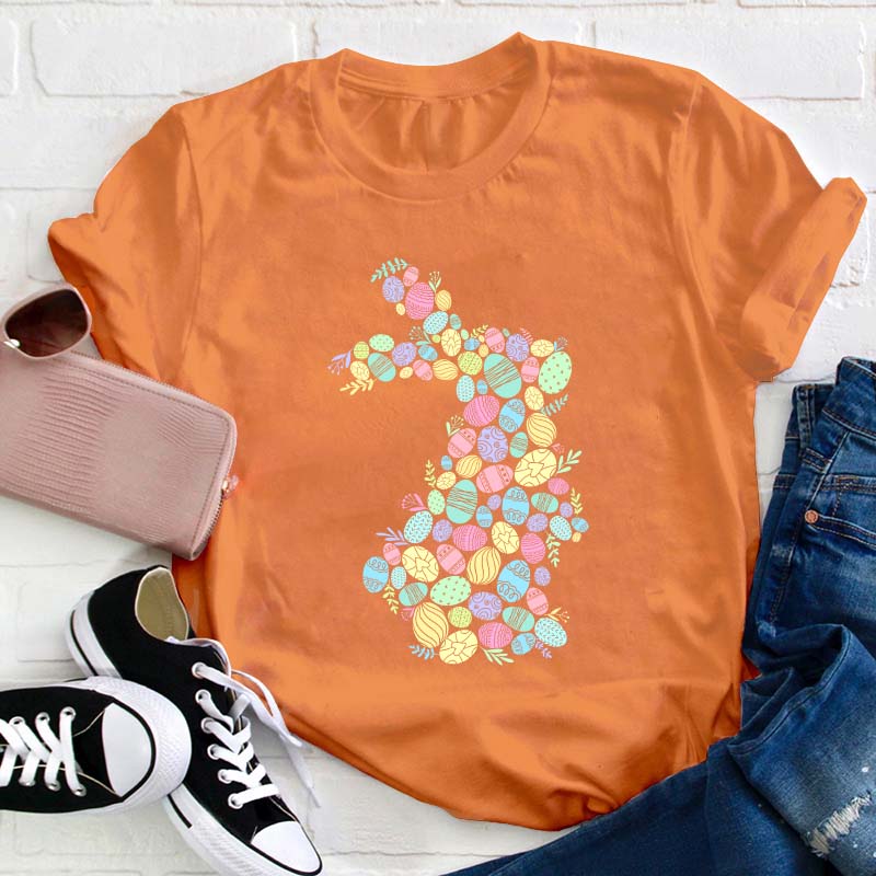 Cute Bunny Teacher T-Shirt