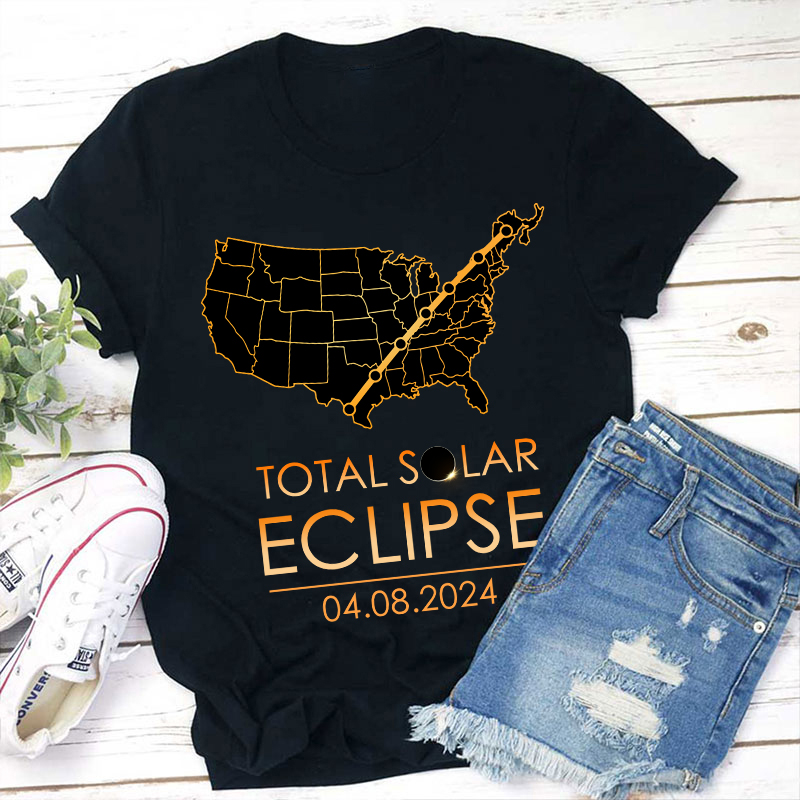 Total Solar Eclipse Teacher T-Shirt