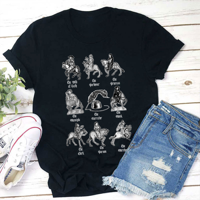Canterbury Tales Teacher T-Shirt