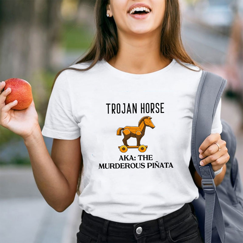 Trojan Horse History Teacher T-Shirt