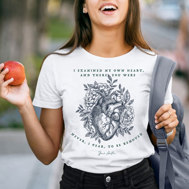 I Examined My Own Heart Teacher T-Shirt