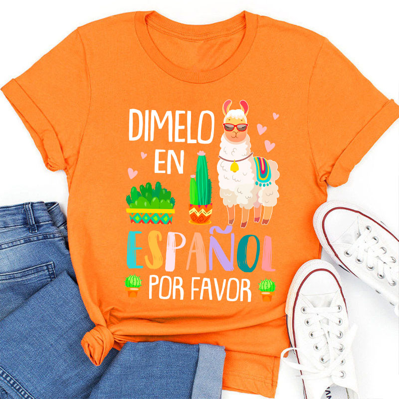 Dimelo Teacher T-Shirt