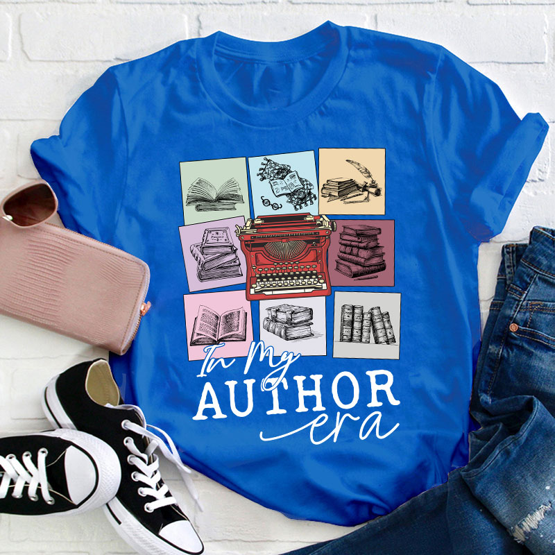 In My Author Era Teacher T-Shirt