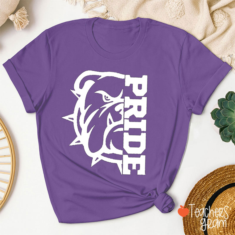 Personalized Mascot Pride Game Day Teacher T-Shirt