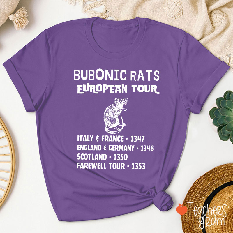 Bubonic Rats History Teacher T-Shirt