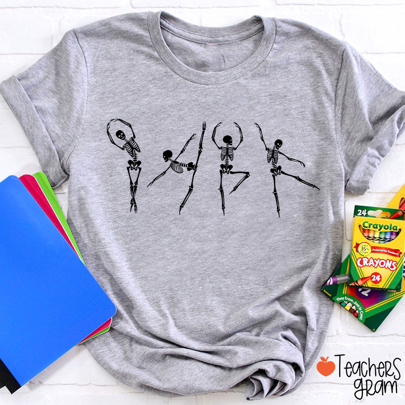 Dance Skeleton Teacher T-Shirt