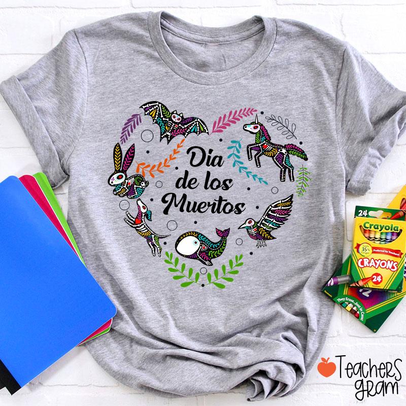 Dia De Los Muertos Spanish Teacher T-Shirt