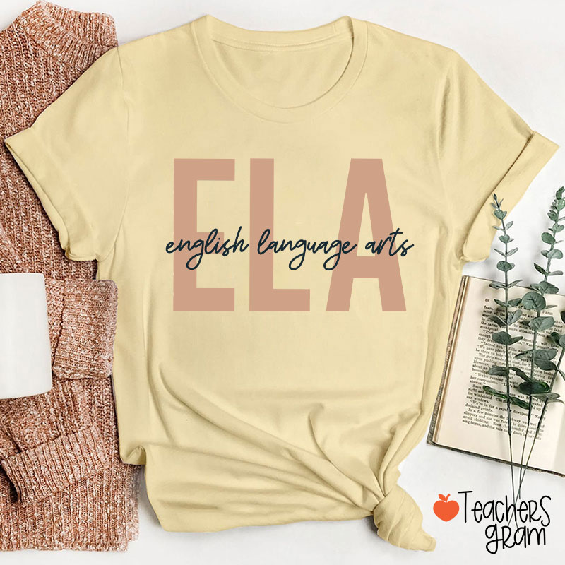 ELA English Language Arts Teacher T-Shirt