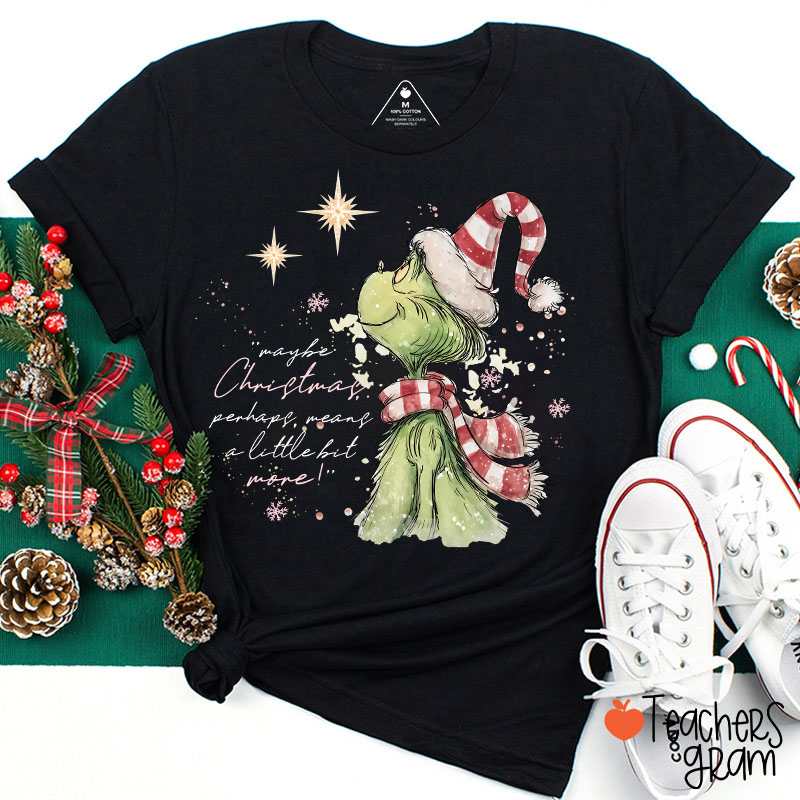 Vintage Mean Guy Character Teacher T-Shirt