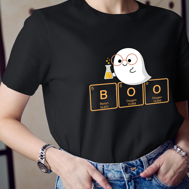 Boo Crew Teacher T-Shirt