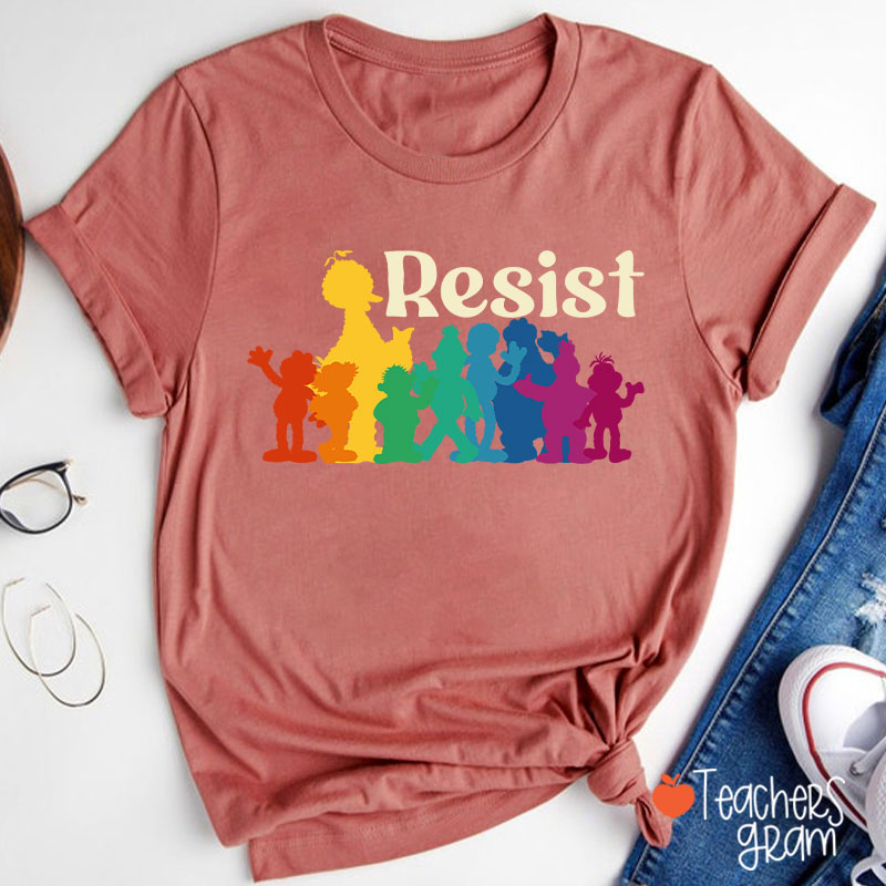 Resist Equal Rights Teacher T-Shirt