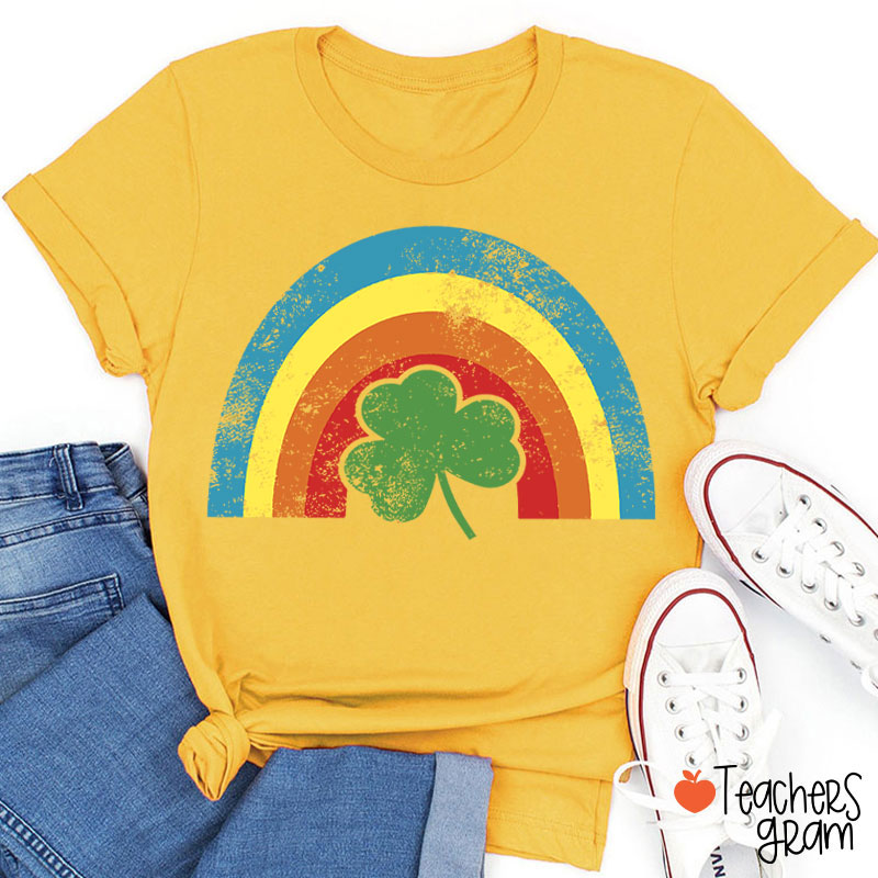 Lucky St Patricks Day Teacher T-Shirt