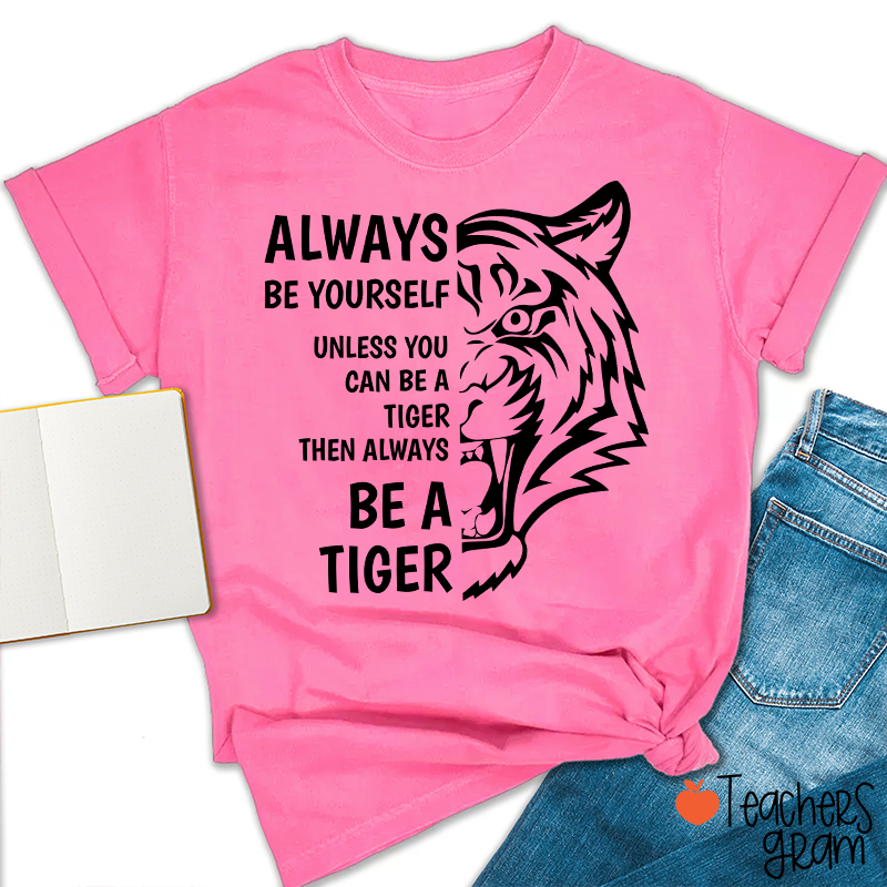 Personalized Mascot Silhouette Quote Teacher T-Shirt